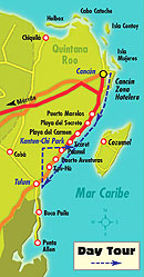 Day Tour Map